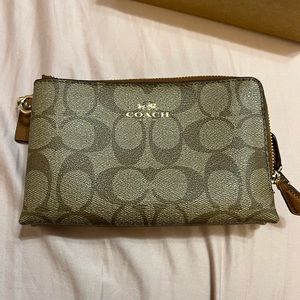 Coach Accordion Zip Wallet